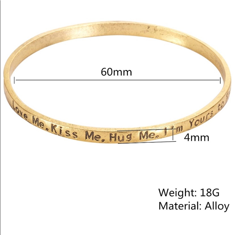 New! Set Of 6 Stackable Cuff & Bangle Bracelets - image 5